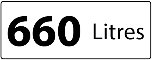 660 Litres