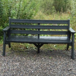 Wybone - Enviro Sloping Bench - Recycled Plastic