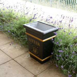 Wybone - LBV/1 Tapered Open Top Litter Bin