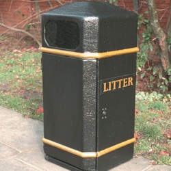 Wybone - LBV/17 Closed Top Litter Bin