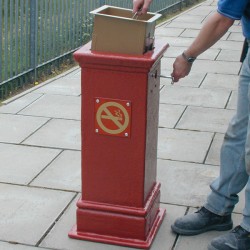 Wybone - LBV/FCB Cigarette End Pedestal Bin