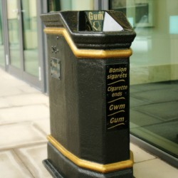 Wybone - LBV/FCG Combined Cigarette End & Gum Disposal Bin