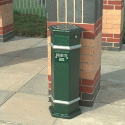 Wybone - LBV/XAT Hexagonal Pedestal Cigarette End Bin