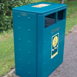 Wybone - MLB/160R Dual Recycling Bin