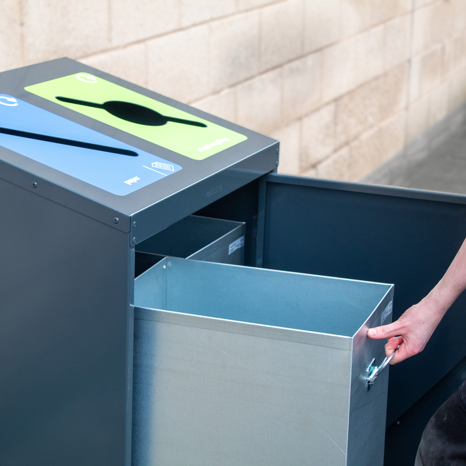 MM Litter & Recycling Unit - Image 3