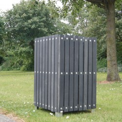 Wybone - STS/2 Square Slatted Litter Bin