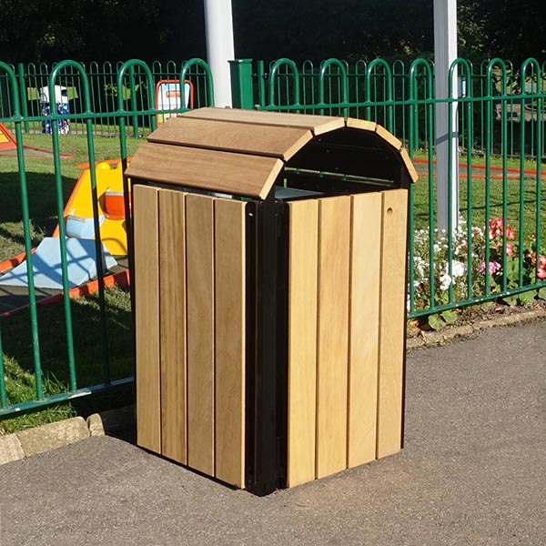 STS/AVW Wooden Litter Bin Wybone