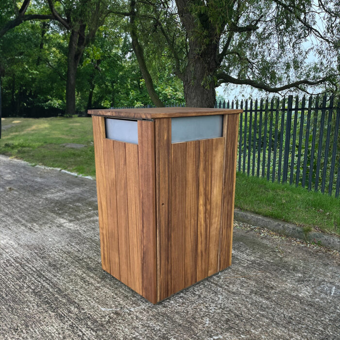 WTS/240 Timber Wheelie Bin Cover Wybone