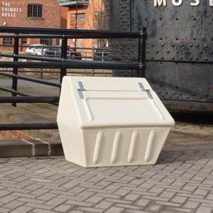 Wybone Retro RG6 Off White Grit Bin