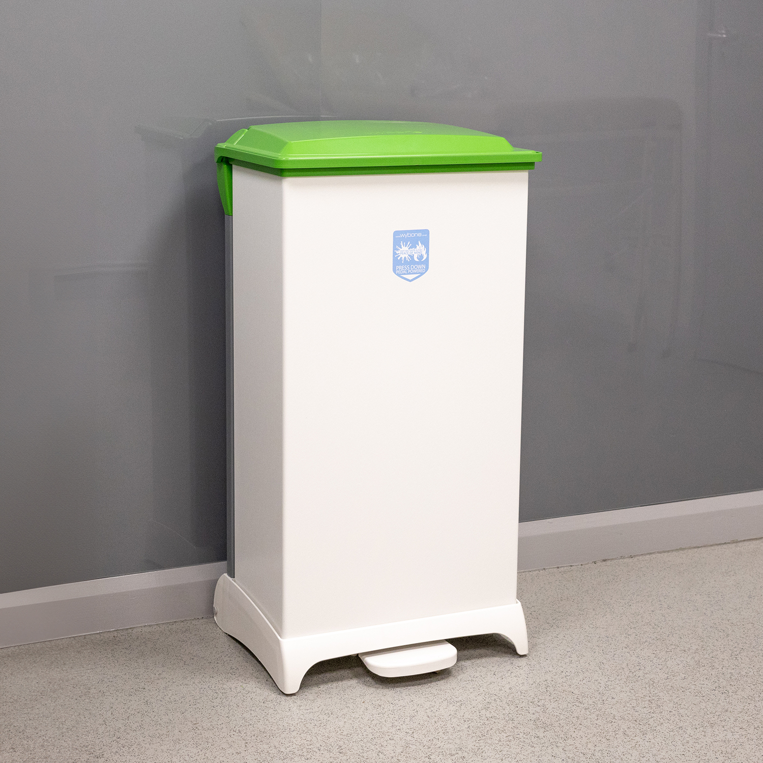 80 Litre Capsule Plastic Clinical Waste Bin