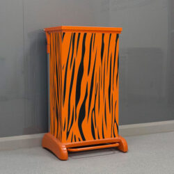 Hybrid Tiger Print Clinical Waste Bin in 80 litres.