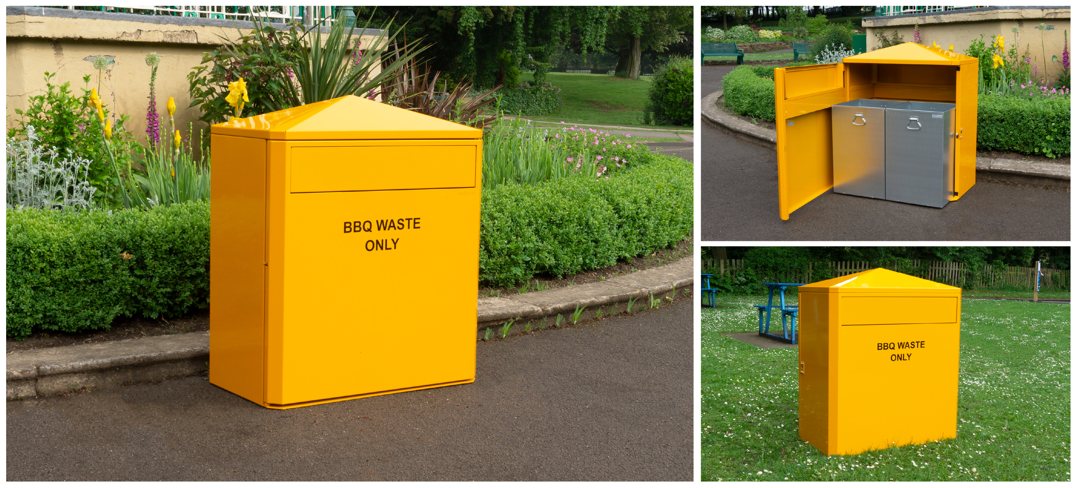 Brighton and Hove keep their beaches clean with bespoke BBQ bins Wybone