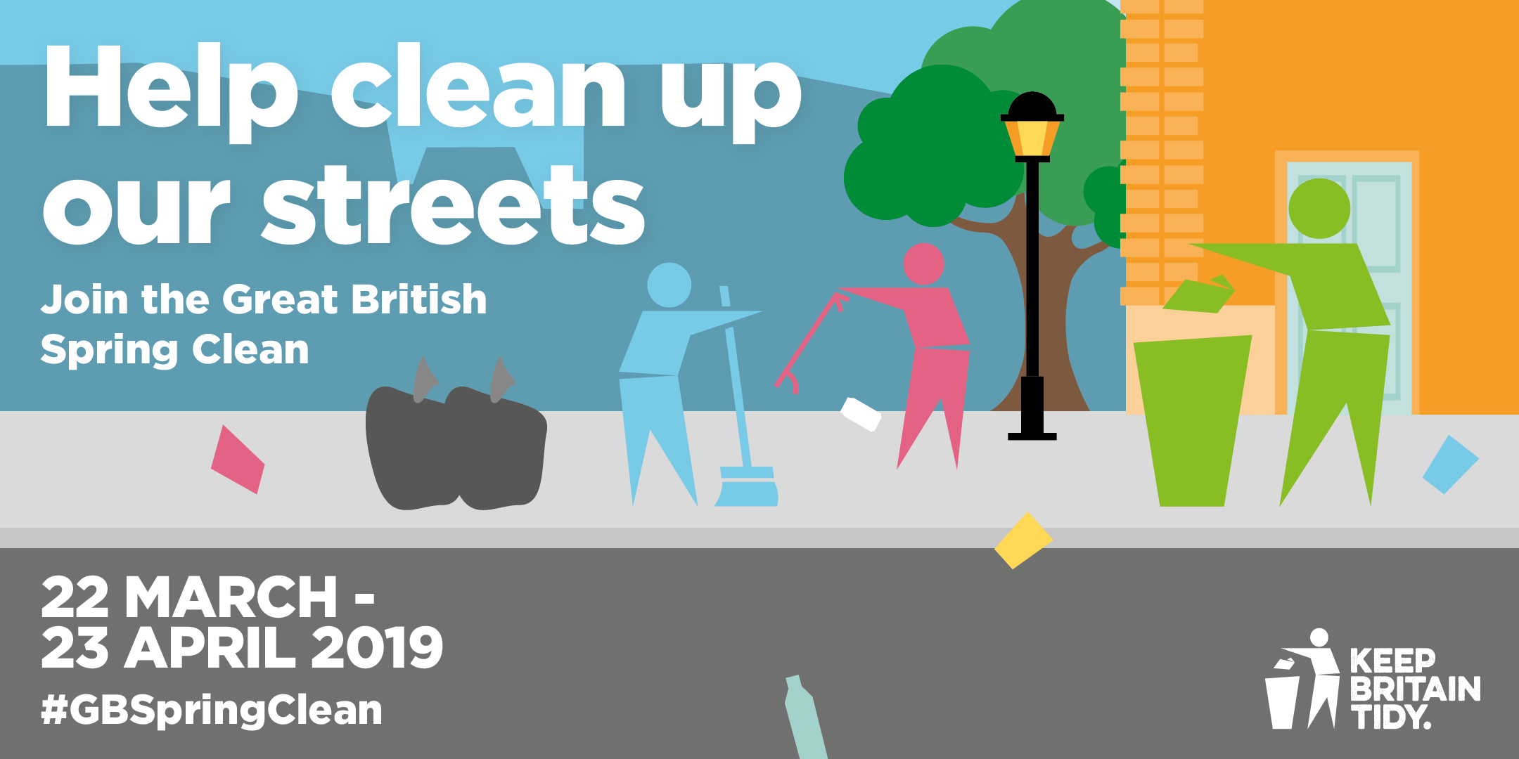 Keep Britain Tidy’s Great British Spring Clean Wybone