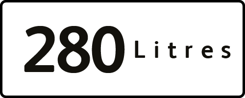 2x 140 Litres