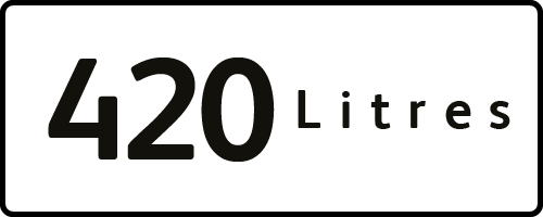 420 Litres