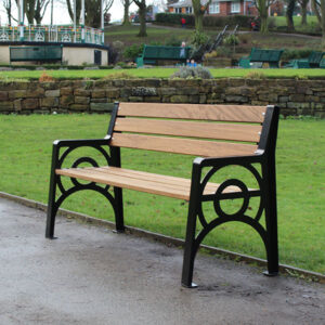 Heritage Seat in a park.