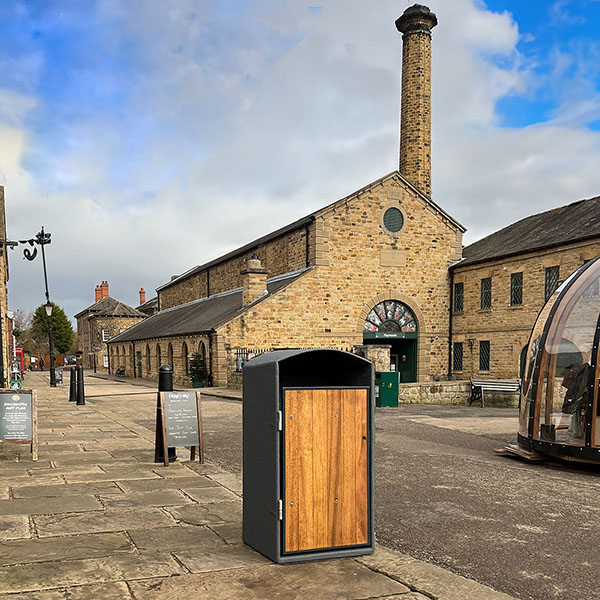 Heritage Contour Bin at Elsecar Heritage Centre