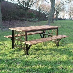 Heritage Picnic Table at a park.