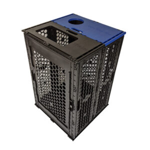 ABLE Pop-Up Litter & Recycling Bin - Foldable, Portable, Interchangeable Folding Pop Up Bin