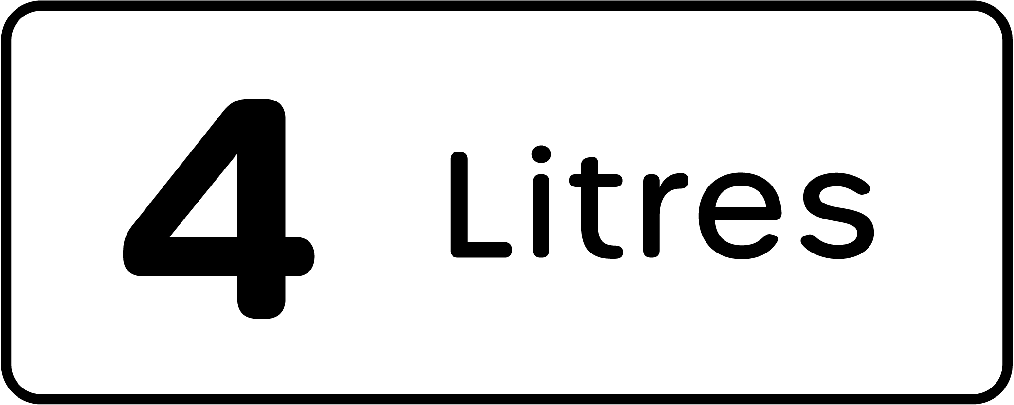 4 Litres