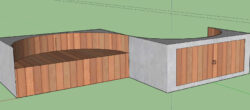 Student work experience. This student made a CAD 3d render of a grit bin that can also be accessed as a seat