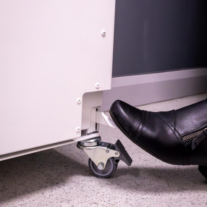 Pedal mechanism on Wybone econix biobin enclosure