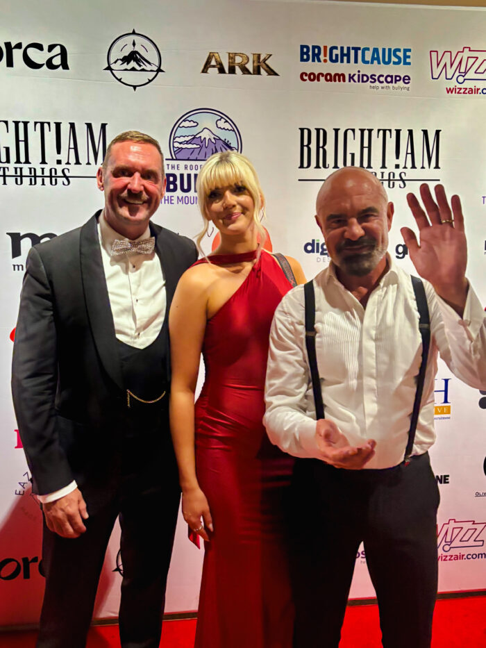 Wybone attends red carpet event for sponsoring The Roof of Africa: Bullied – The Mountain We Face.