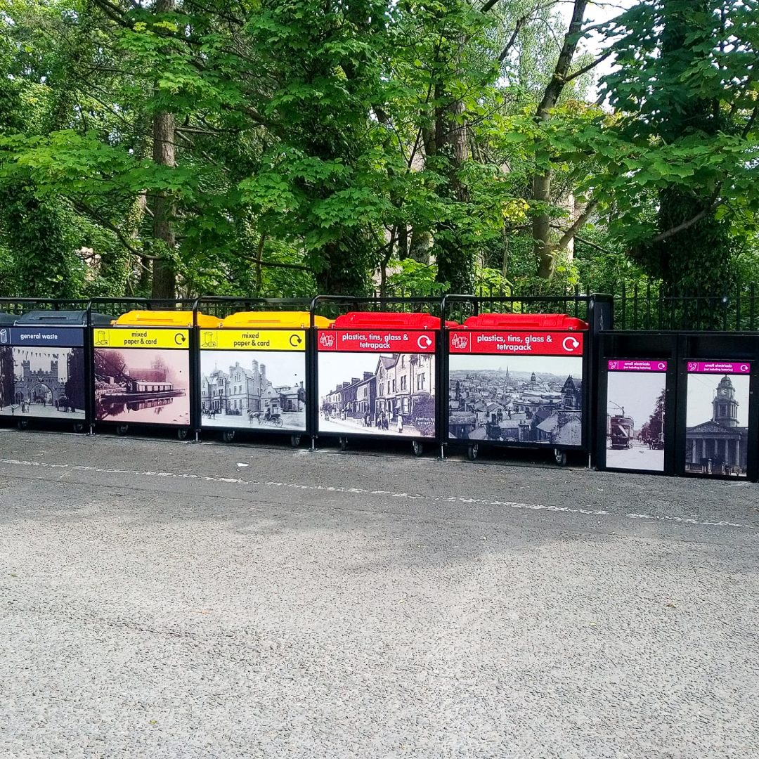 Wybone recycling bin hubs sited in Lancaster
